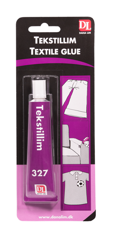 🧵 Dana Lim Textillim 327 – 40 ml | Transparent lim för läder, skinn &amp; textil