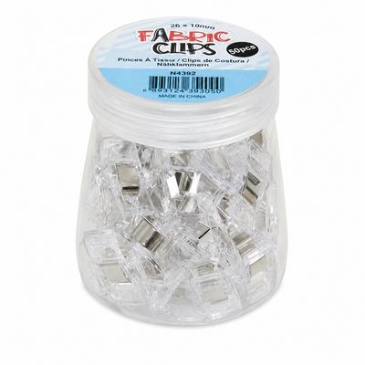 📎 Sew Tasty Transparenta Clips 50 st – 26 x 10 mm