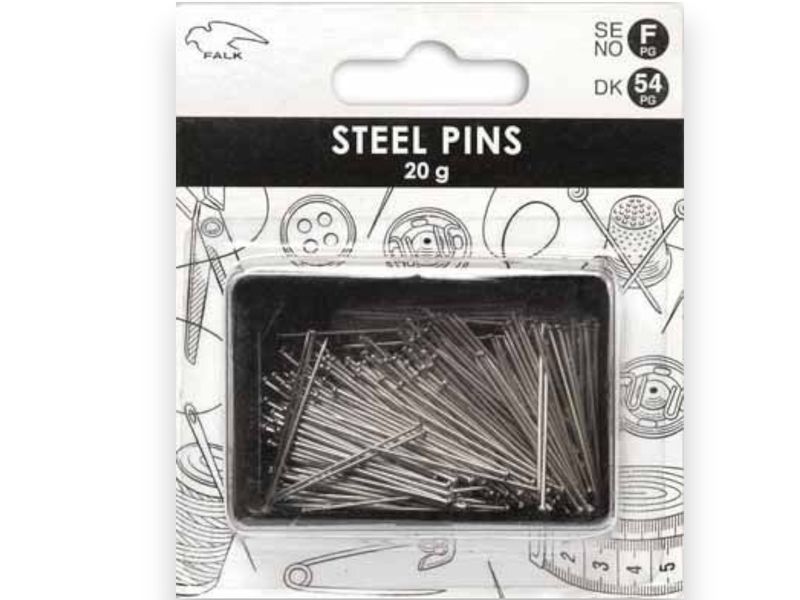 📍✂️ Falk knappnålar i silver – ca 30 mm (20 g) 📍✂️ Falk knappnålar i silver – ca 30 mm (20 g)