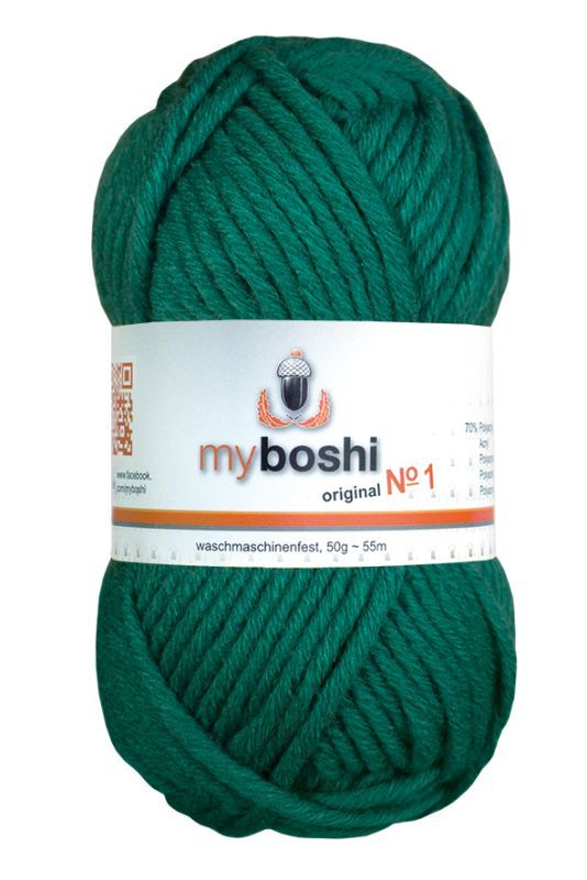 🧶 Myboshi Original No. 1 – 50 g - nr 126 - jadegrön