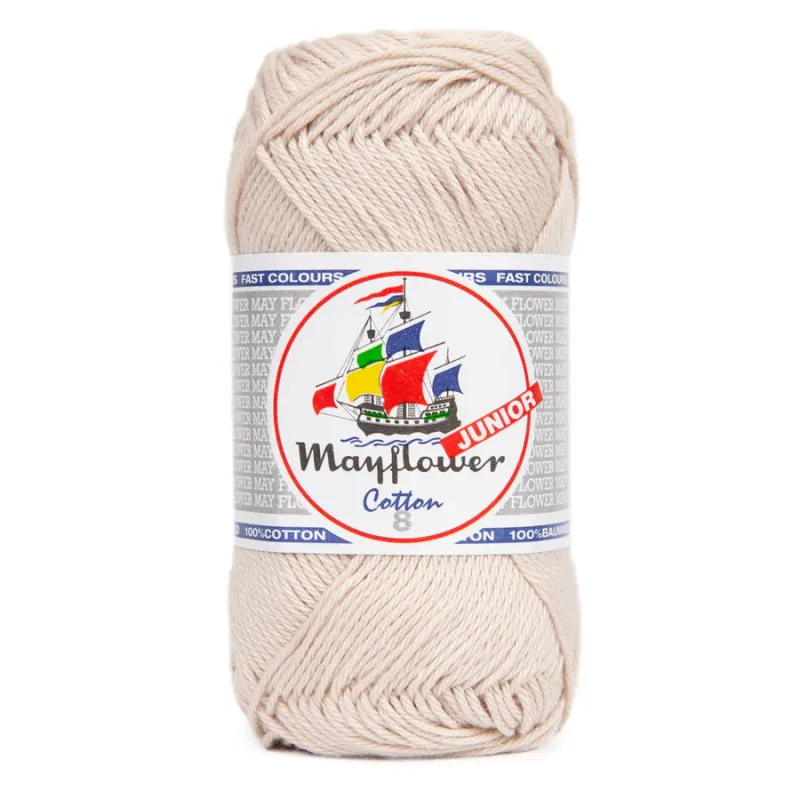 Mayflower Cotton Junior 8/4  - 102 - Sand
