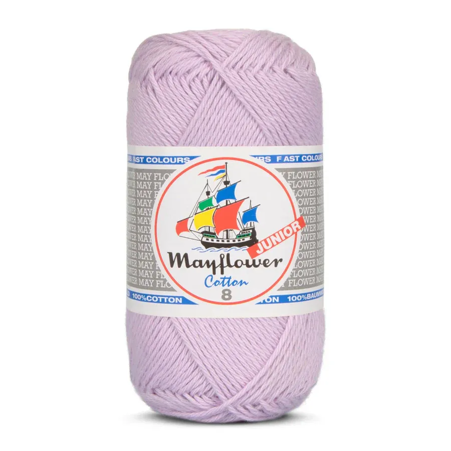 Mayflower Cotton Junior 8/4  - 1452 - Ljuslila
