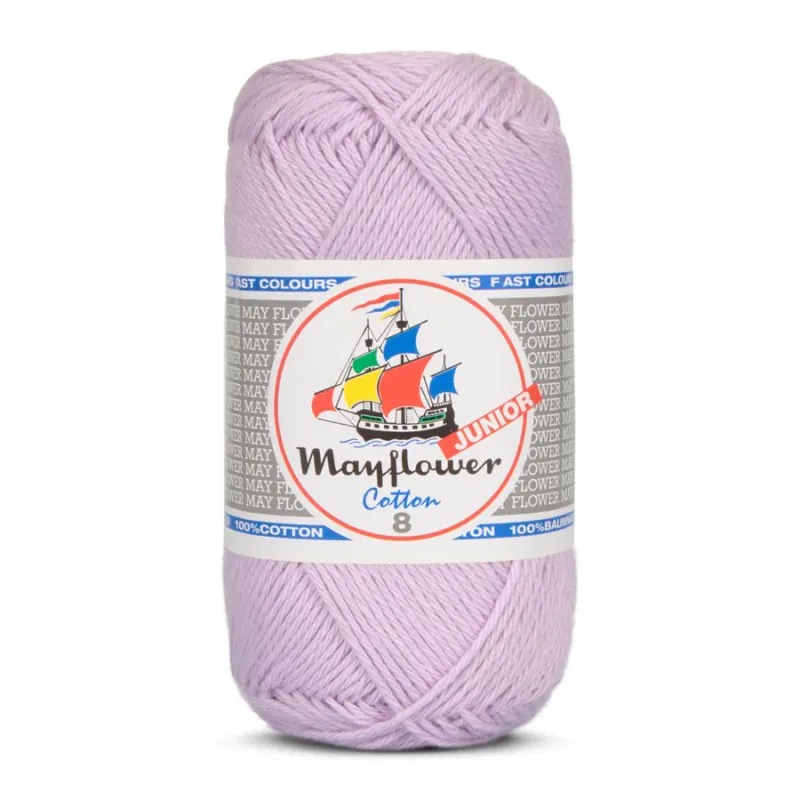 Mayflower Cotton Junior 8/4  - 1452 - Ljuslila