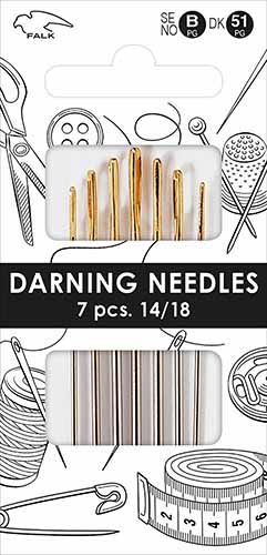 🧶 Falk Stoppnål 14/18 – 7 st