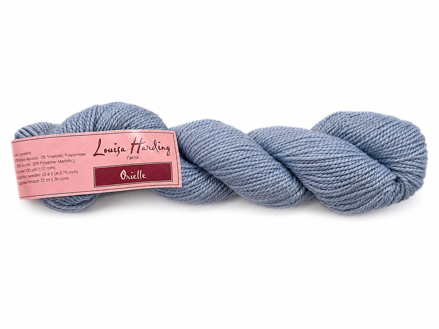 🧶 Louisa Harding Orielle garn - 05 - blå