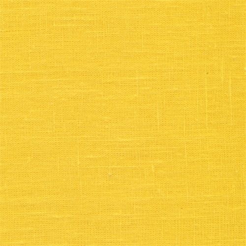 Linnetyg Samir gul – hellinne tyg metervara.