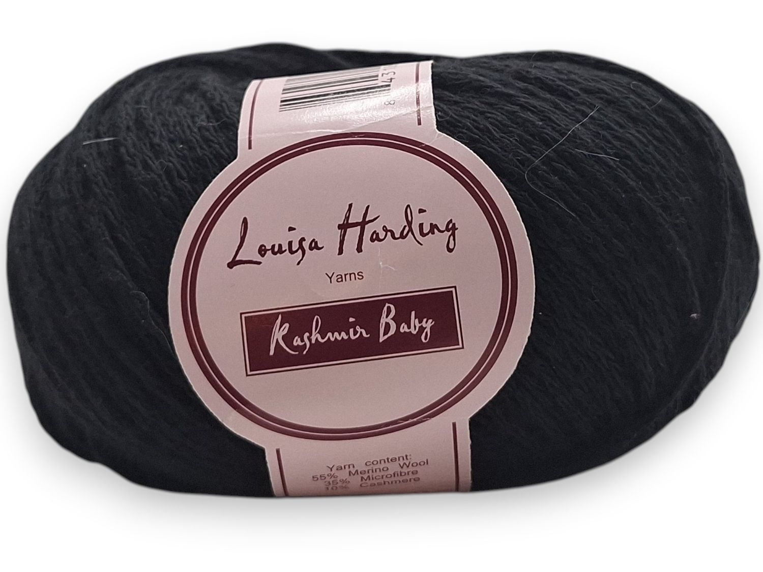 🧶 Louisa Harding Kashmir Baby 50 gr - 26 - black