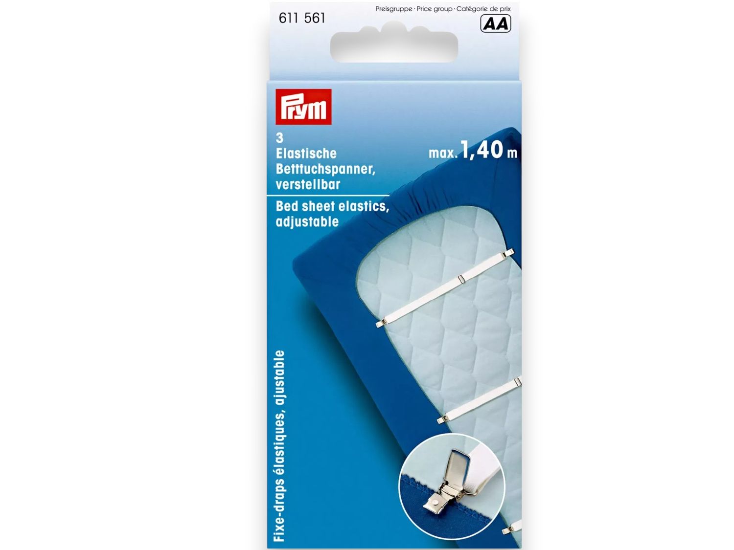 🛏️ Prym Lakanspännare – 3 st