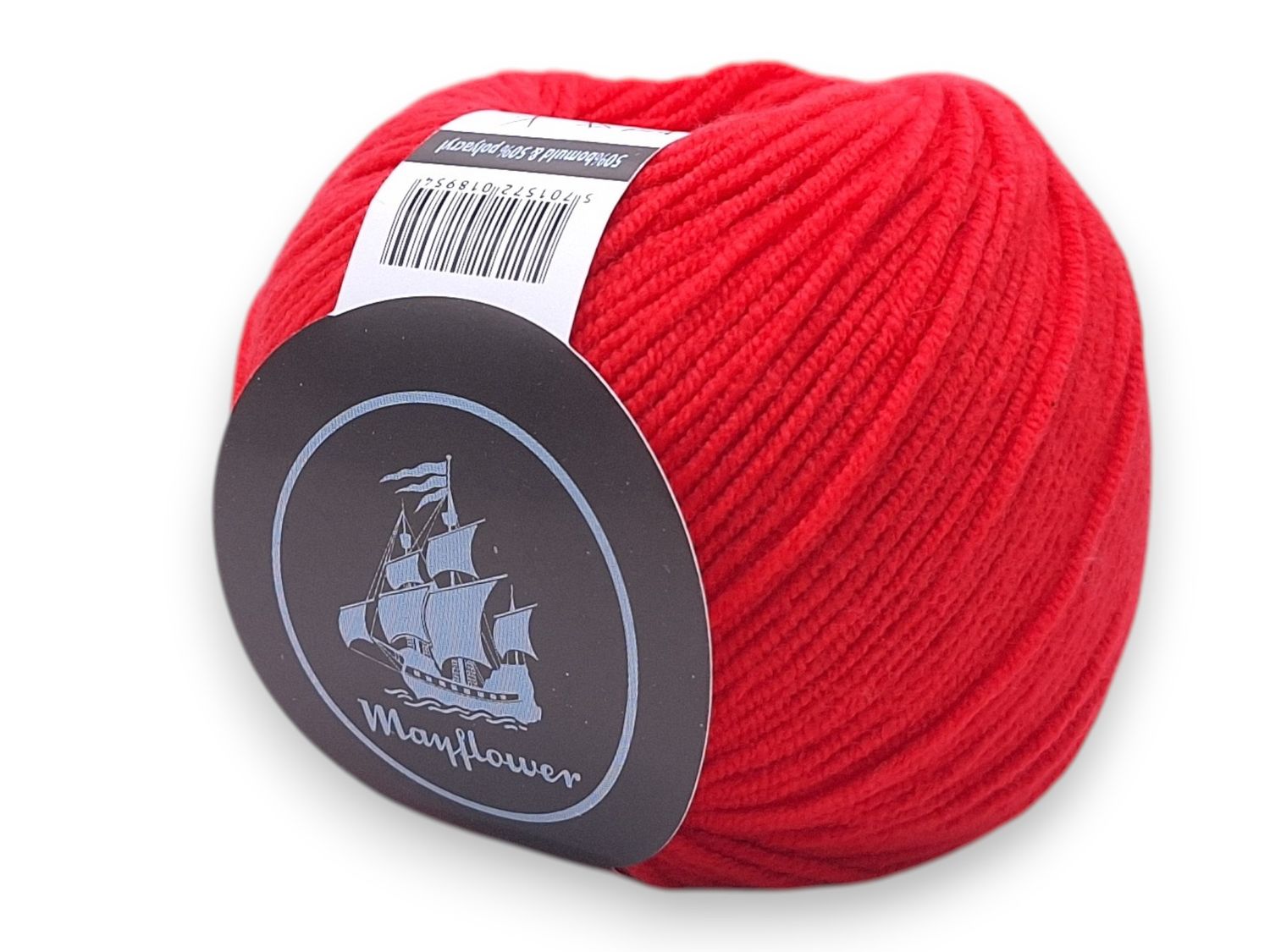 🧶 Mayflower Cotton 1 – färg 145 röd