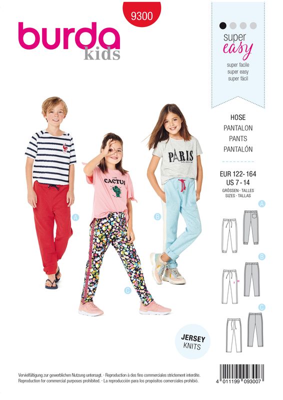 👶 Burda Style 9298 - Overall &amp; Sovpåse för baby (stl 68-98)