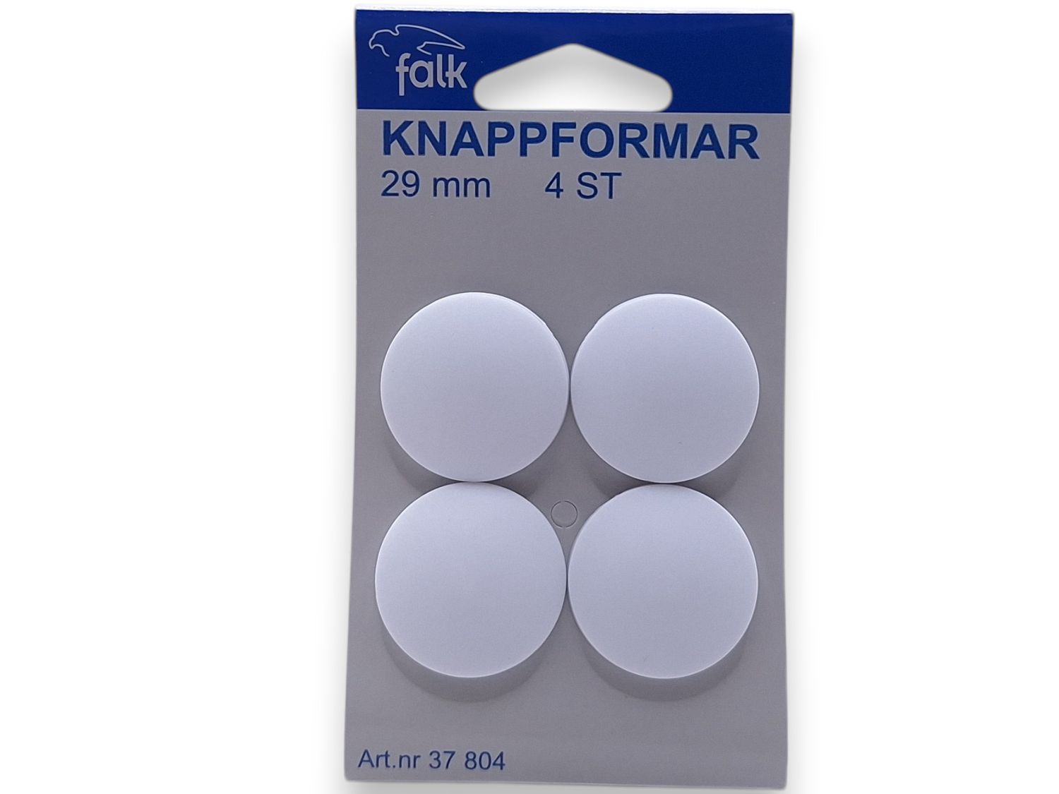 🔘 Falk Knappformar i Plast 29 mm – 4 st
