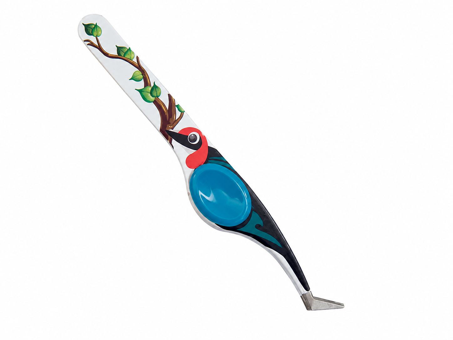 SewTasty Pincett Blå – Woodpecker Precision Tweezers 12 cm