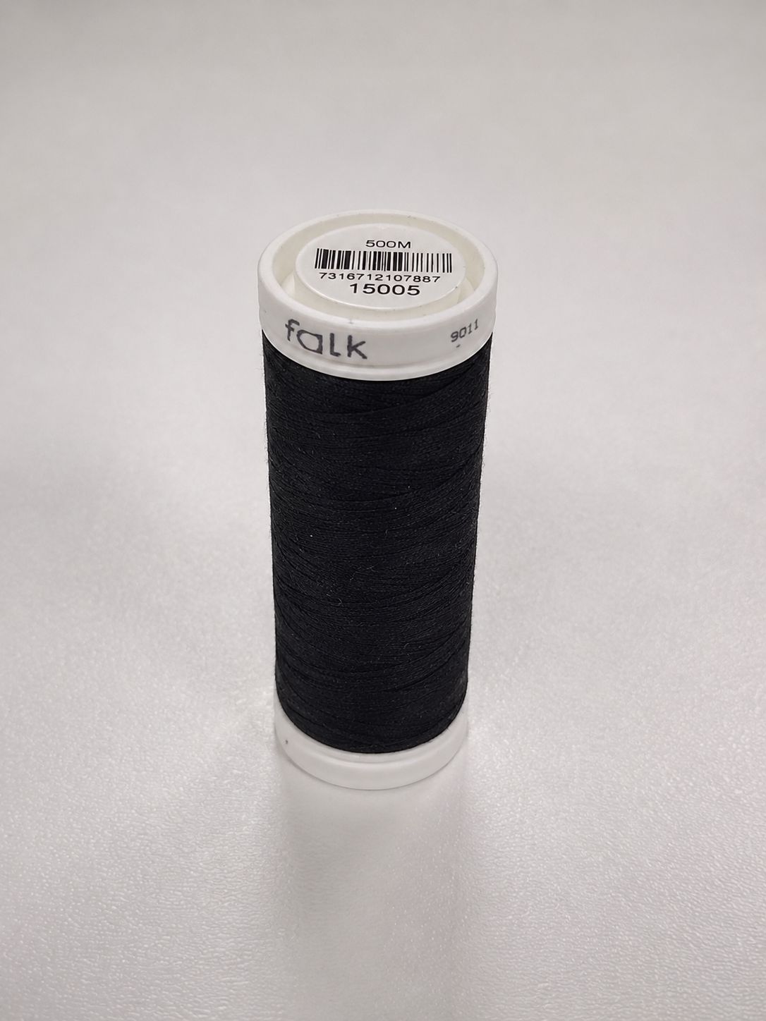 🧵 Falk Sytråd 100% Polyester 500 m – Svart