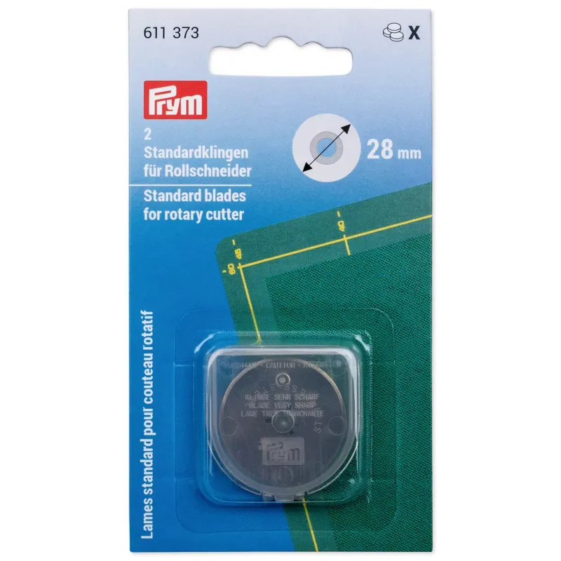 ✂️ Prym 28 mm rullknivsblad – 2-pack (Outlet)