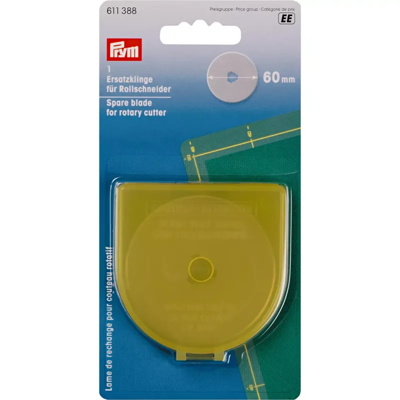 ✂️ Prym 60 mm rullknivsblad – 1-pack (Outlet)