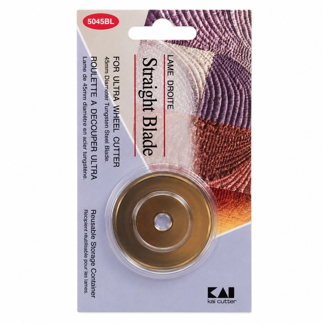 ✂️ KAI rullknivsblad 45 mm – Standard reservblad (Outlet)
