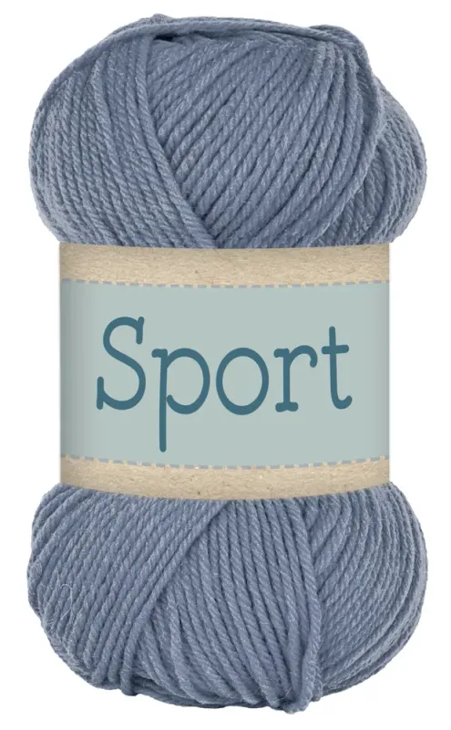 🧶 Falkgarn Sport 100 g – 1035 Denim 🧶 Falkgarn Sport 100 g – 1035 Denim