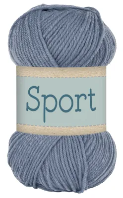 🧶 Falkgarn Sport 100 g – 1035 Denim