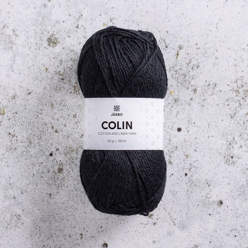 🧶 Järbo Colin 50 g – 28130 Black Raven