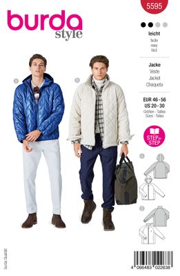 🧥 Burda Style 5595 Jacka (46–56)