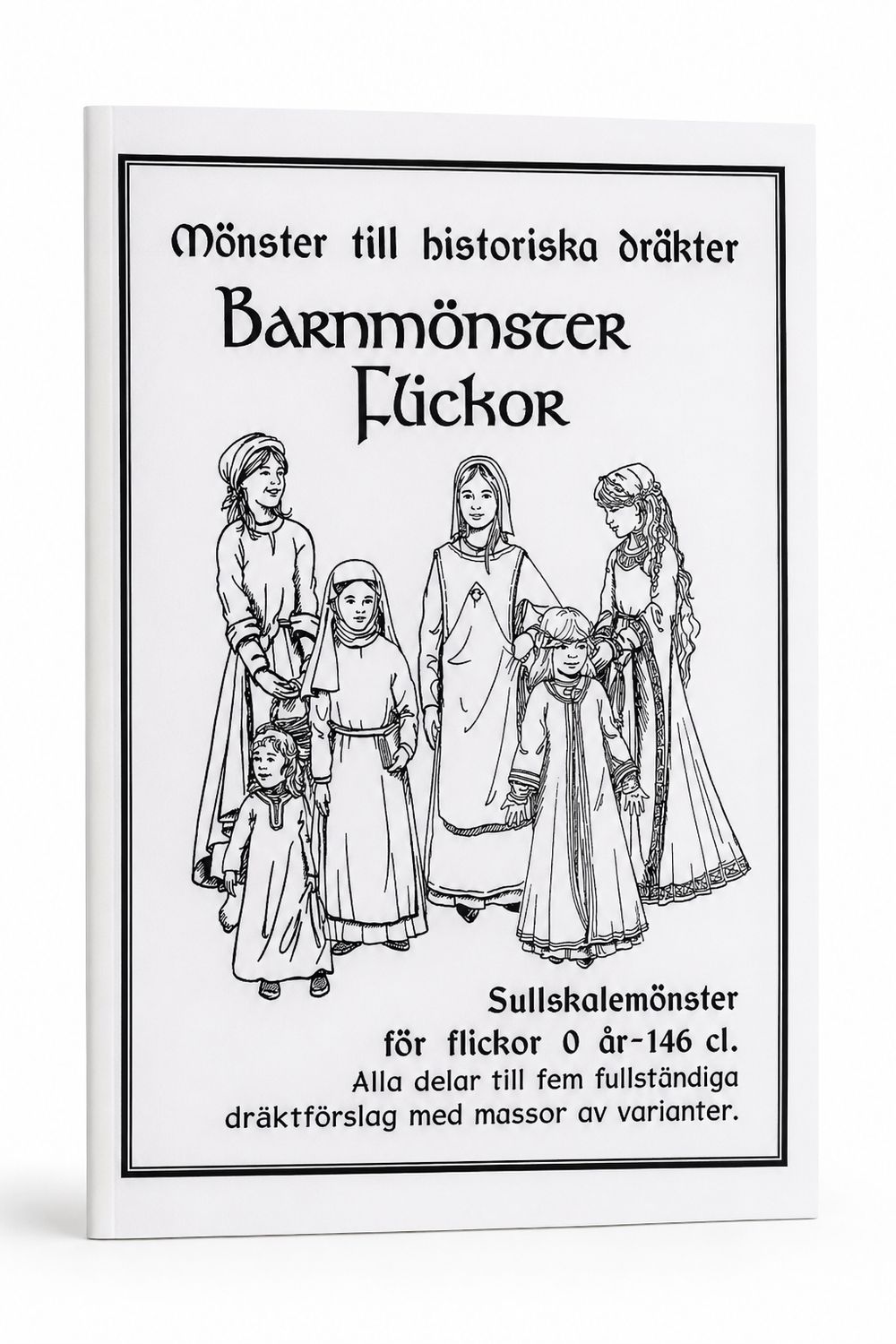 👧 Sophias Ateljé – Barnmönster Flickor (0 år–146 cl)