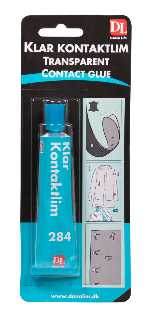 🔵 Dana Lim Klar Kontaktlim 284 – Transparent, 40 ml