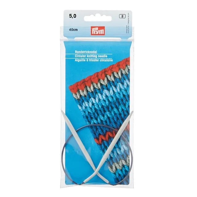 🧶 Prym Rundstickor 40 cm – 5,0 mm