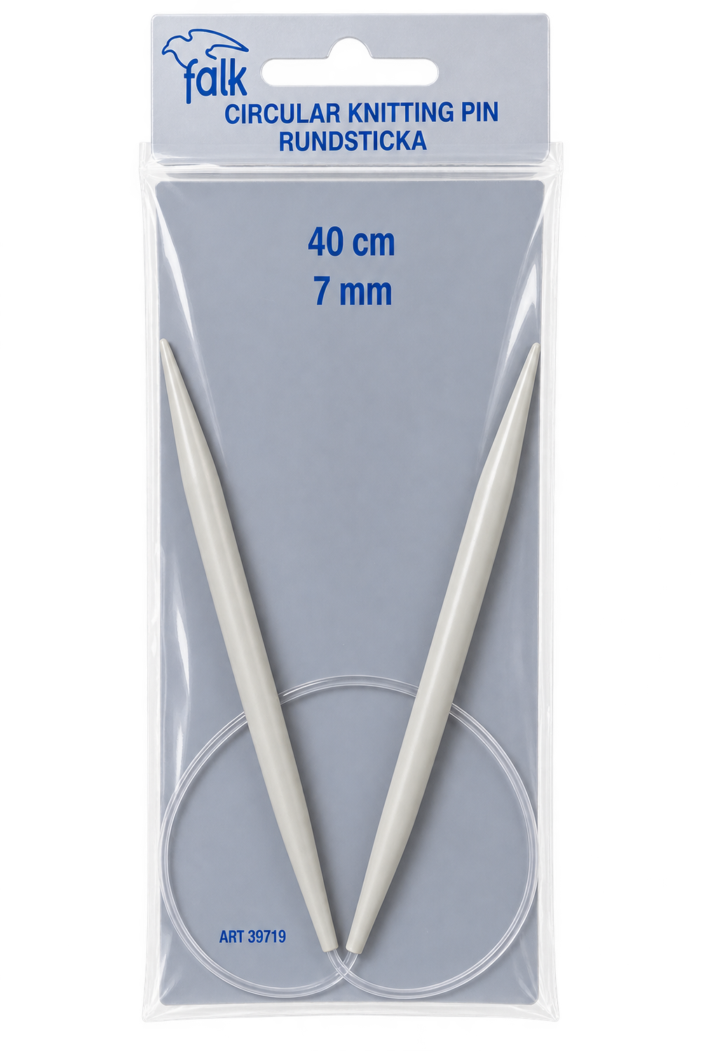 🧶 Falk Rundsticka 40 cm – 7,0 mm
