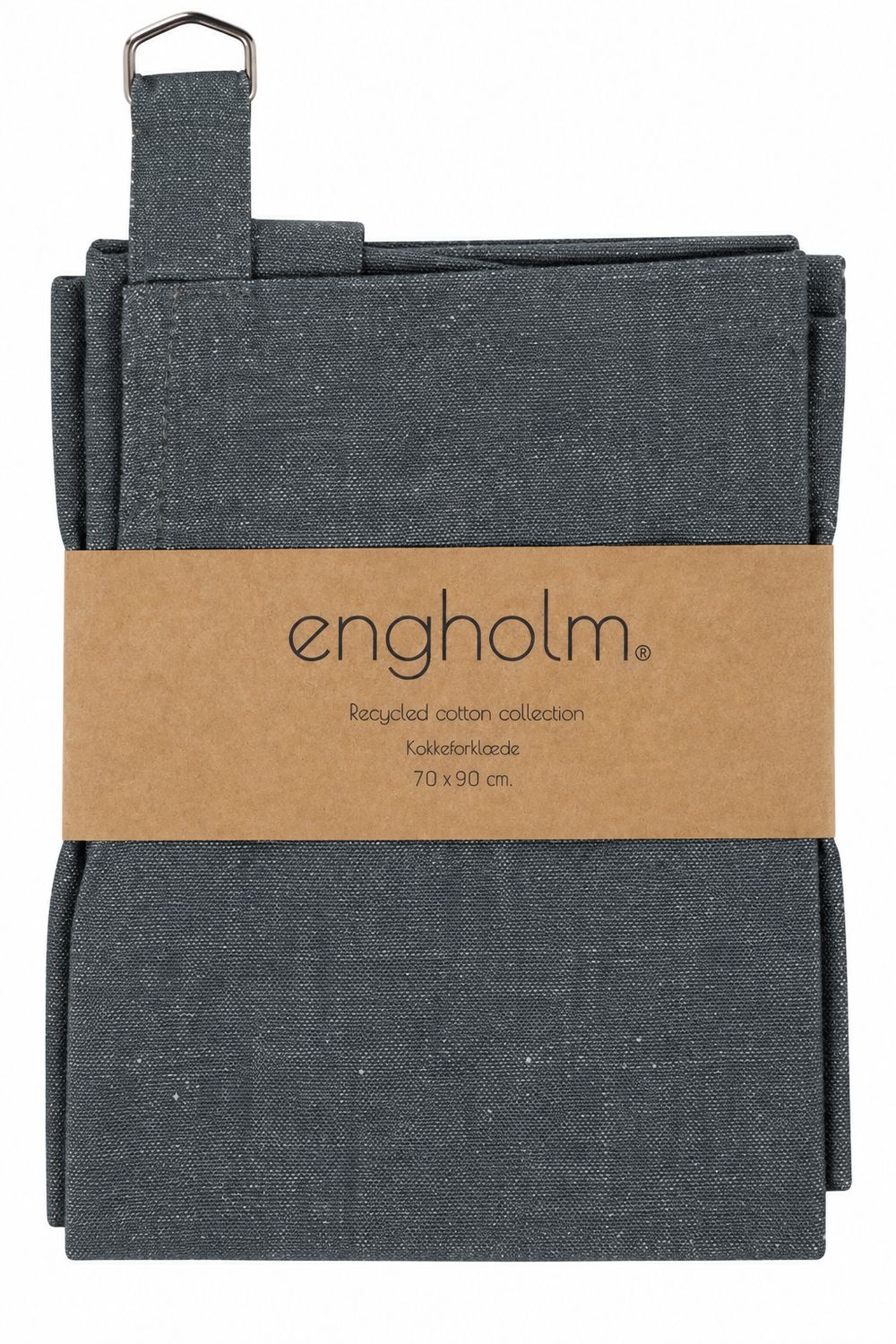 Aprons in recycled cotton - blue