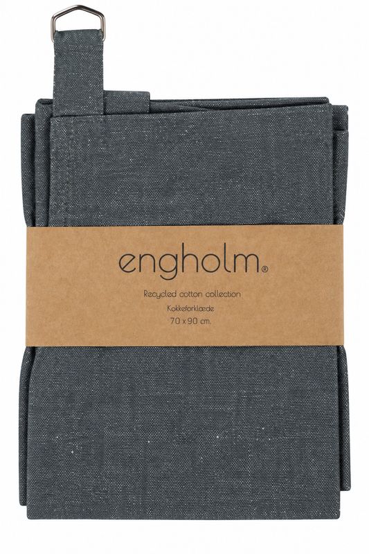 Aprons in recycled cotton - blue