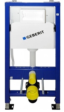 Инсталляционная система для подвесного унитаза DUOFIX GEBERIT (458.103.00.1) C клавишей DELTA 21
