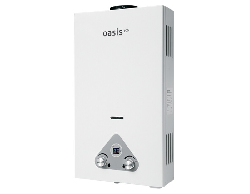 Водонагреватель газовый (Газовая колонка) OASIS ECO STANDART 8/10/12  л/мин