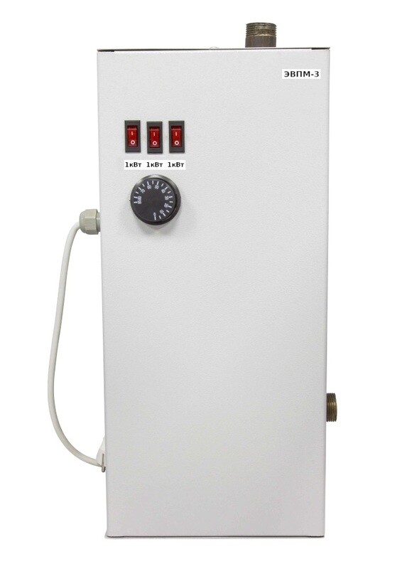 Котел электрический ЭВПМ 3, 4.5, 6, 9 кВт  220 V