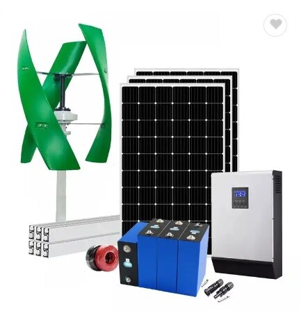 Гибридная (Wind-Solar) мини электростанция 5 кВт.