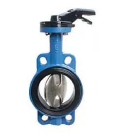 Межфланцевый дисковый поворотный затвор VPI4448/49-02 Tecofi DN65 PN10/16