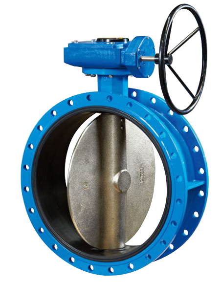 Затвор дисковый двухфланцевый  поворотный  DN 500 PN10  DOWSON