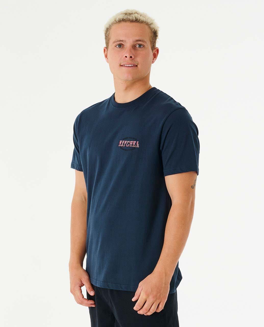 Rip Curl, Slasher T-Shirt, Color: Dark Navy, Size: S