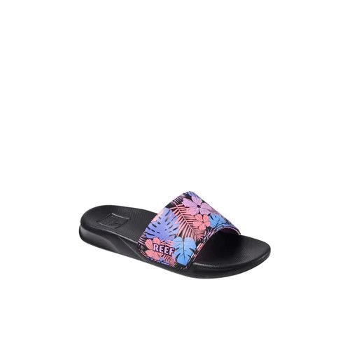 Reef Kids One Slide, Size: 2, Color: Purple Fronds