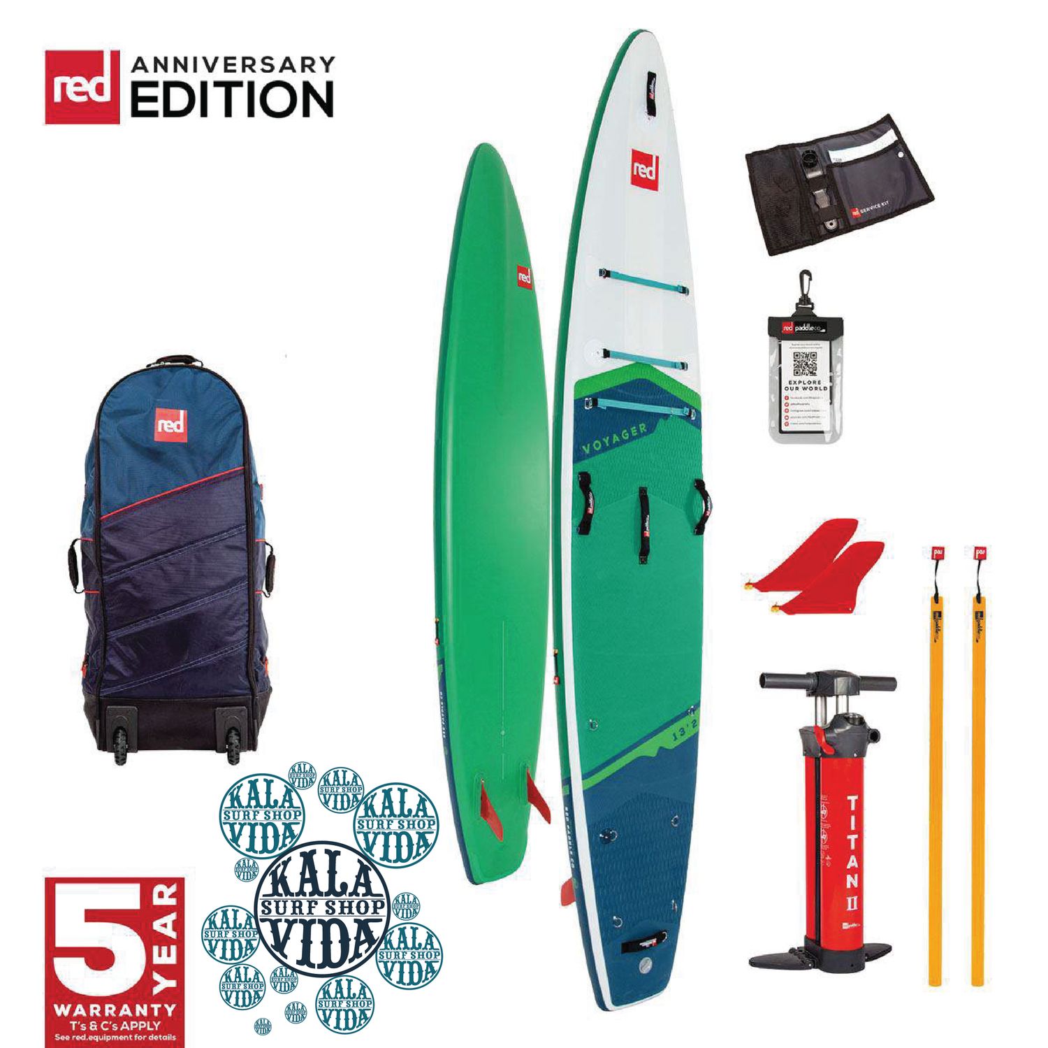 Red Paddle Voyager MSL +, 13&#39;2 x 30&quot;