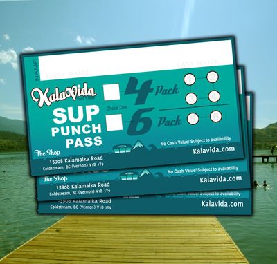 Rental Punch Card - 4 pack