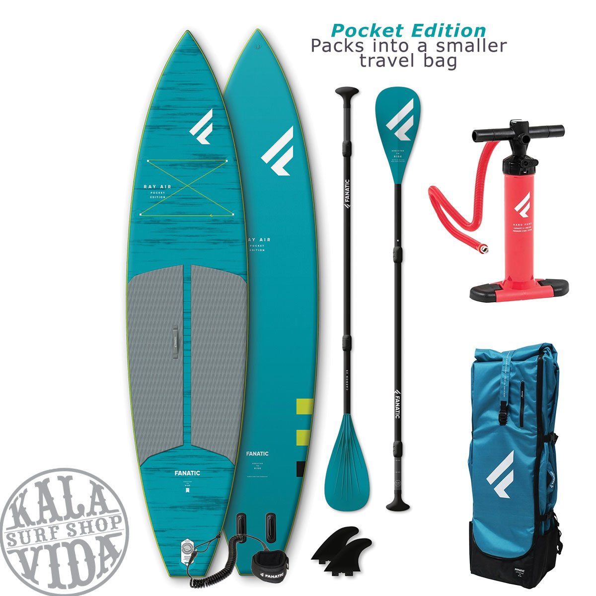 Fanatic, Ray Air Pocket Touring 11&#39;6 x 31&quot;
