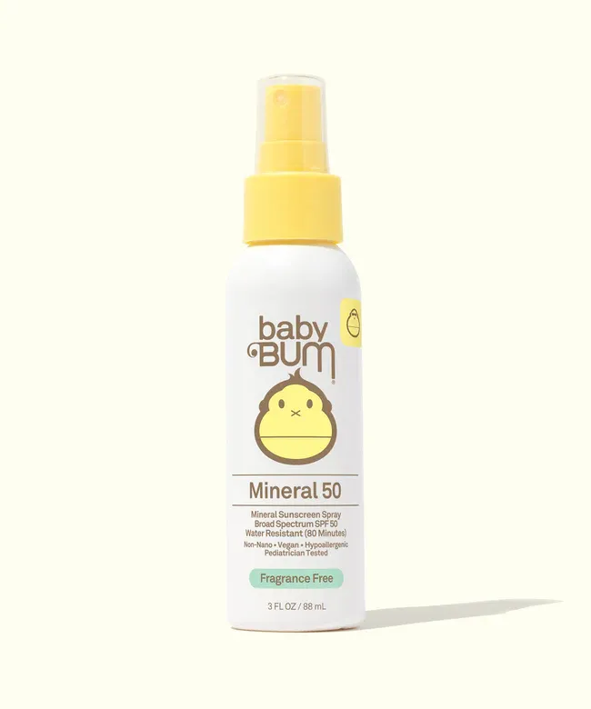 Sun Bum, Baby Bum, SPF50 Mineral Spray