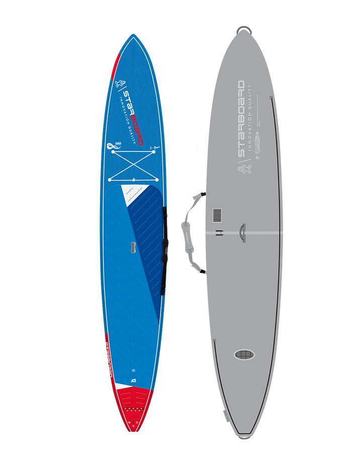 Starboard, Generation Carbon Top with Board Bag, 14' x 28