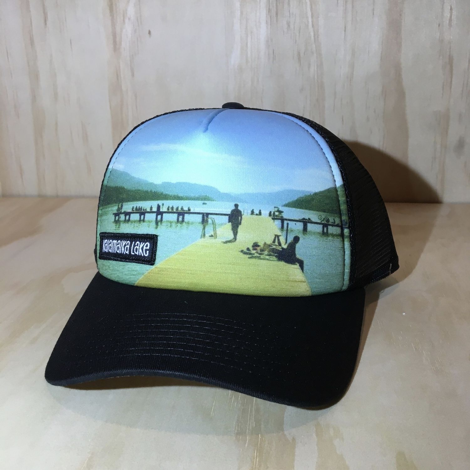Kalavida Kal Pier Trucker Hat, Size: Standard, Color: Black