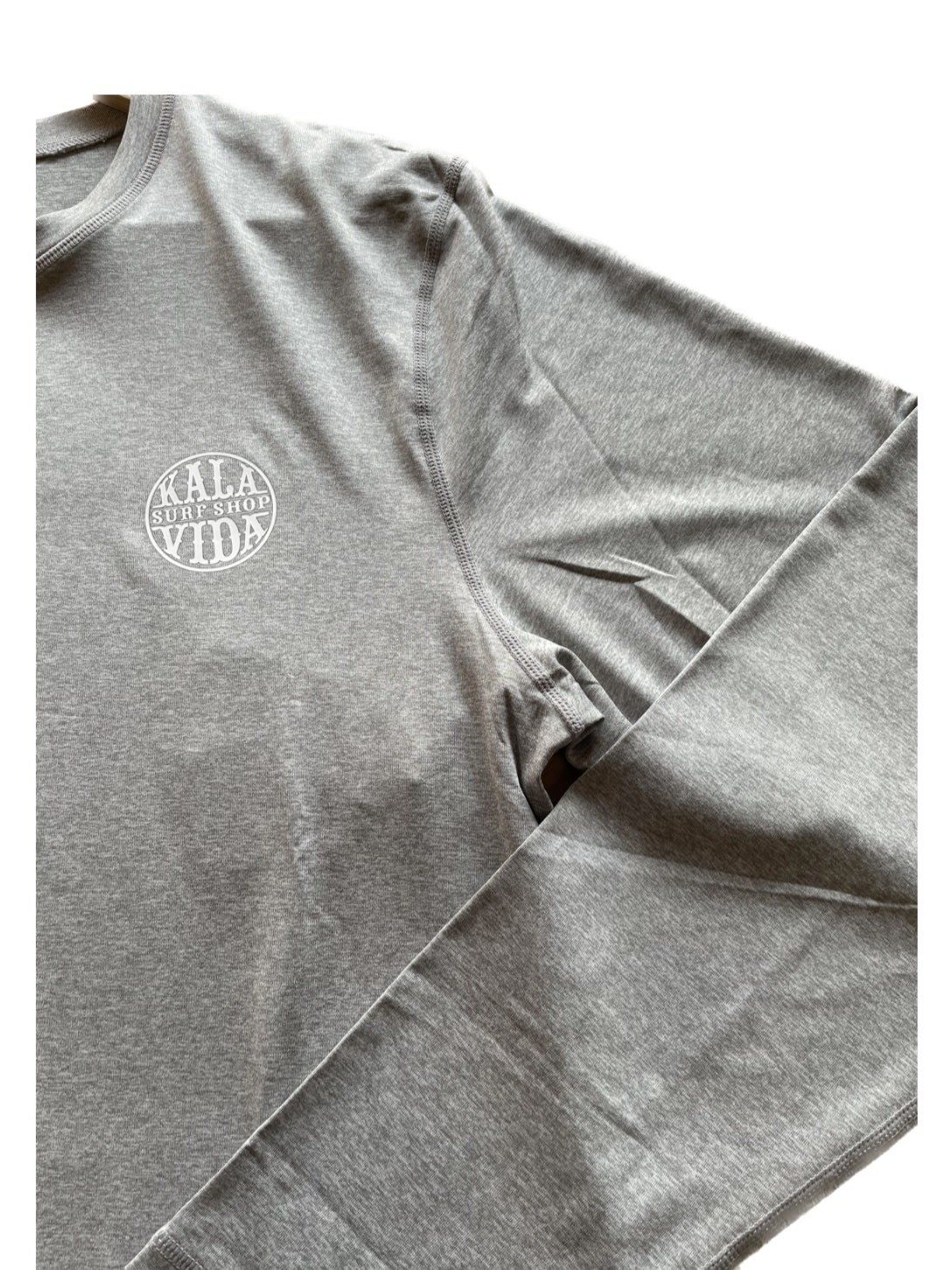 Kalavida Antix Long Sleeve Shirt, Size: M, Color: Heather Grey