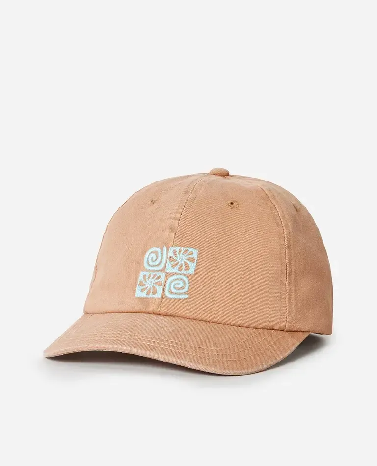 Rip Curl Celestial Sun 6 Panel Cap, Color: Light Brown