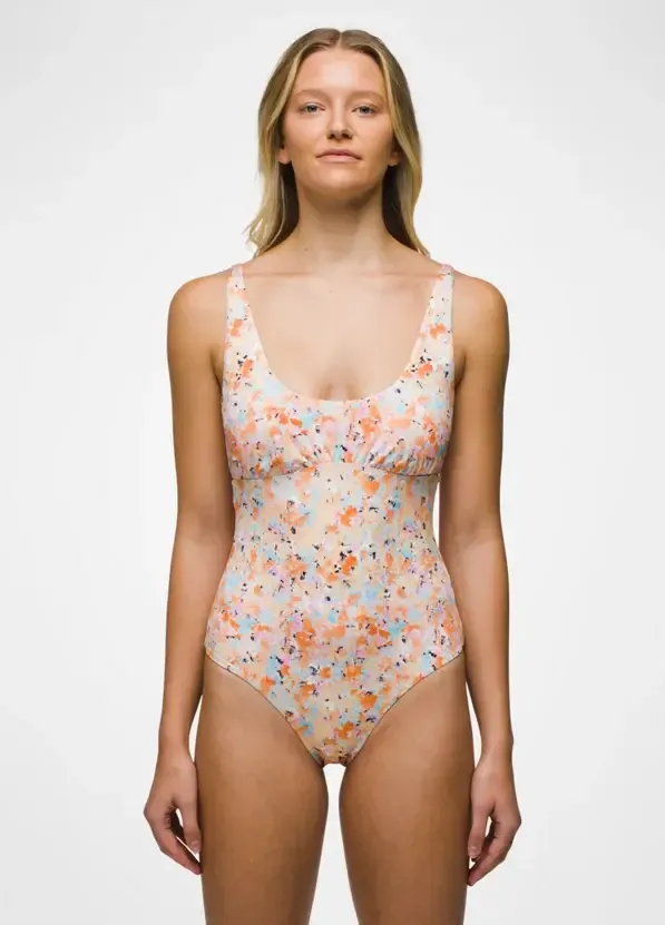 PrAna, Mallorca One Piece, Color: Impression, Size: S