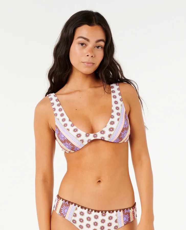 Rip Curl Amare Bralette, Size: S, Color: Off White