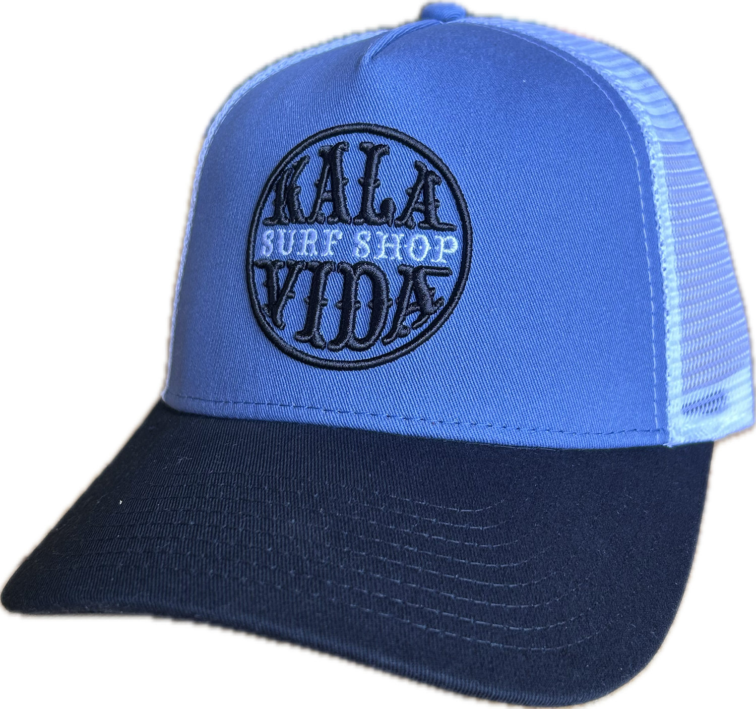 Kalavida Circa 3D Trucker Hat OS, Color: Black/Slate