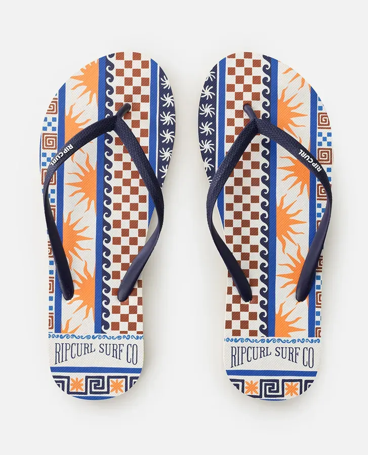 Rip Curl Mixed Bloom Open Toe Flip Flops